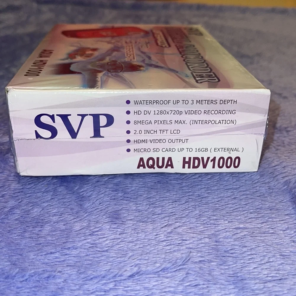 SVP waterproof digital camcorder Waterproof